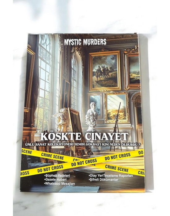 Dedektiflik Cinayet Çözme Oyunu -Köşkte Cinayetler