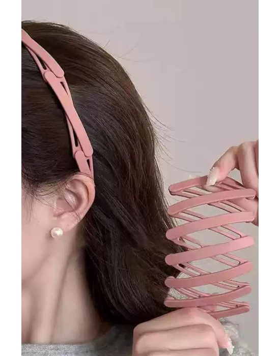 Pembe Renk Katlanabilir Taç