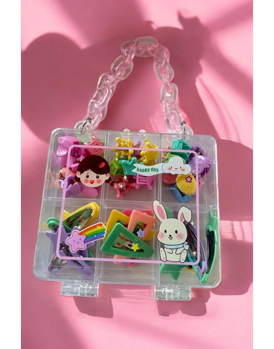 Karışık Renk Çocuk Toka Set