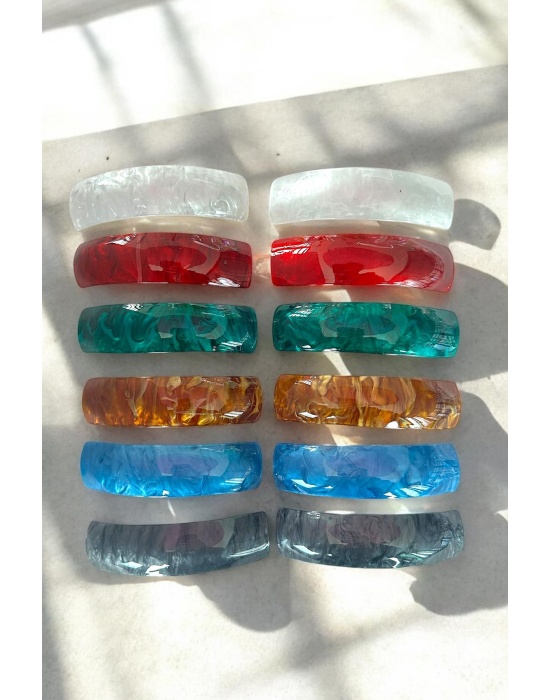 12li Karışık Renk Otomat Toka Set