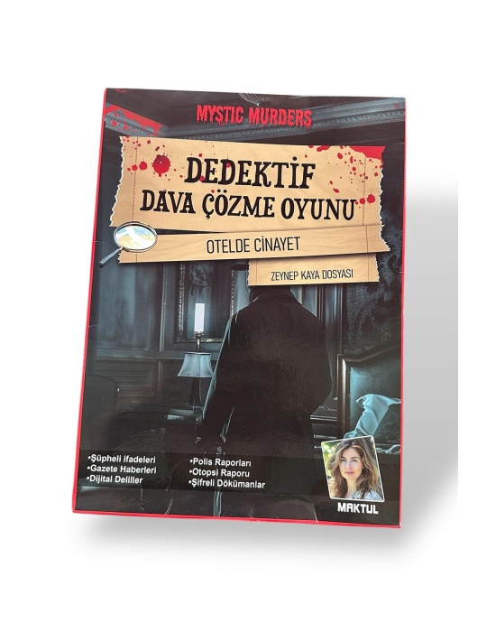 Dedektiflik Cinayet Çözme Oyunu - Otelde Cinayet