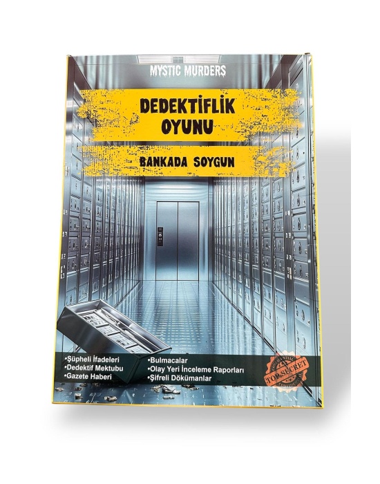 Dedektiflik Cinayet Çözme Oyunu - Bankada Soygun