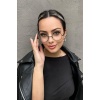 Siyah Renk Şeffaf Yuvarlak Kadın Gözlük