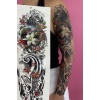 Geçici Çiçek Figürlü Kol Dövme Tattoo