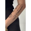 Geçici Atatürk İmza Dövme Tattoo