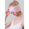 Pembe Renk Çıtçıtlı Uyku Bandı