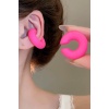 Pembe Renk Ear Cuff (Çift)
