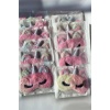 12li Karışık Renk Unicorn Figürlü Peluş Uyku Bandı Set