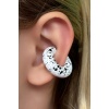 Beyaz Renk Ear Cuff Küpe (Çift)