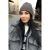 Gri Renk Bere/ Şapka