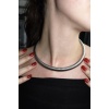 Gümüş Renk Metal Choker Kolye