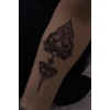 Geçici Lotus Figürlü Dövme Tattoo