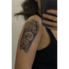 Geçici Karışık Figürlü Dövme Tattoo