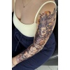 Geçici Kız Figürlü Dövme Tattoo