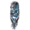 Geçici Aslan Figürlü Dövme Tattoo