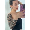 Geçici Tribal Figürlü Dövme Tattoo