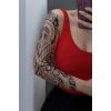 Geçici Tribal Figürlü Dövme Tattoo