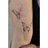 Geçici Kelebek Figürlü Mini Dövme Tattoo