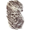 Geçici Kurt Figürlü Dövme Tattoo