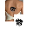 Geçici Pusula Figürlü Dövme Tattoo