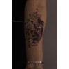 Geçici Kaplan Figürlü Dövme Tattoo