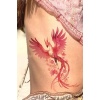Geçici Kuş Figürlü Dövme Tattoo