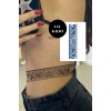 Figürlü 12 Saat Sonra Kararan Geçici Dövme Tattoo