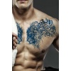 Aslan Figürlü 12 Saat Sonra Kararan Geçici Dövme Tattoo