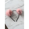 Pembe Renk Canavar Figürlü Çocuk Taç
