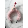 Pembe Renk Canavar Figürlü Çocuk Taç