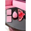 Pembe Renk Mandal Toka/ Makyaj Süngeri/ Pudra Süngeri Set