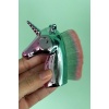 Karışık Renk Unicorn Figürlü Allık/Makyaj Fırçası