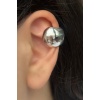 Gümüş Renk Metal Ear Cuff (Tek)