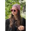 Pembe Renk Simli Fular