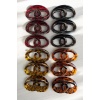 12li Karışık Renk Mandal Toka Set