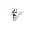 Gümüş Renk Astronot Figürlü Çelik Nomination Charm (Tek)