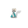 Gümüş Renk Motor Figürlü Çelik Nomination Charm (Tek)