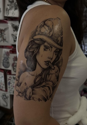 Geçici Kadın Dövme Tattoo