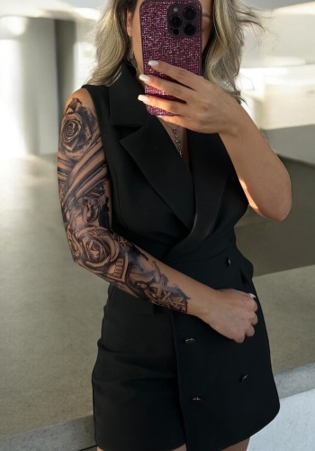 Geçici Silah Kol Dövme Tattoo