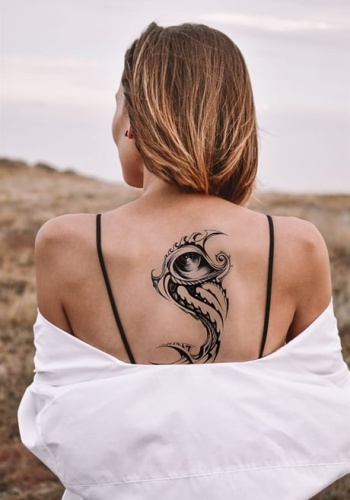 Geçici Göz Dövme Tattoo