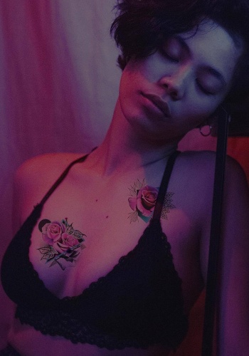 Geçici Gül Dövme Tattoo