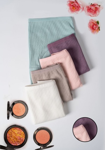 Taffy Kadın 5 li Soft Yeşil Fitilli Pamuklu Külot