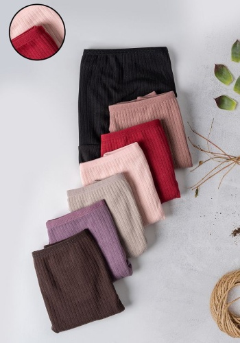 Taffy Kadın 7 li Soft Mürdüm Fitilli Pamuklu Külot