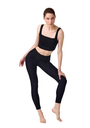 Toparlayıcı Yüksek Bel Kadın Spor Tayt CH1070