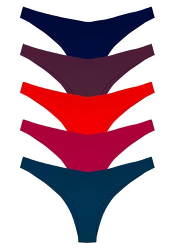 Klasik Basic Lazer Kesim Kadın Brezilya Külot CH0495