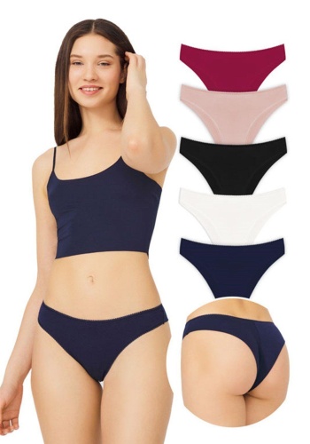 Pamuklu Basic Kadın Brezilya Külot CH4994