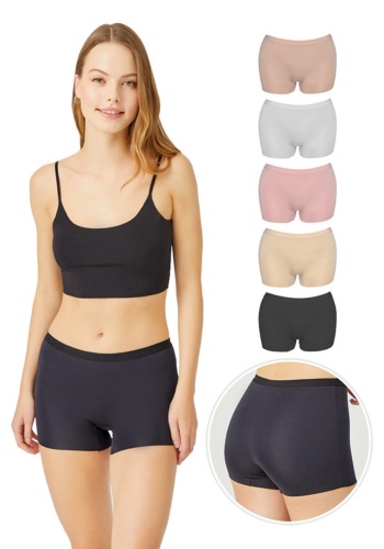 Lazer Kesim Kadın Boxer Külot CH6105