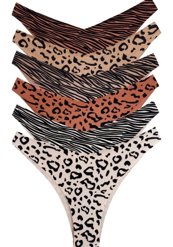 Desenli Basic Lazer Kesim Brezilya Külot CH6180