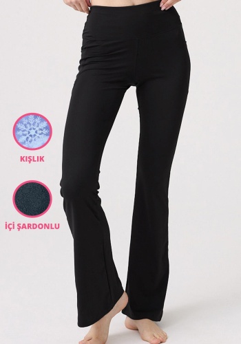 Şardonlu Yüksek Bel İspanyol Paça CH1101