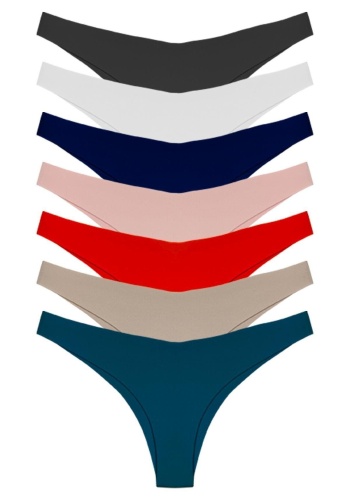 Klasik Basic Lazer Kesim Kadın Brezilya Külot CH0495